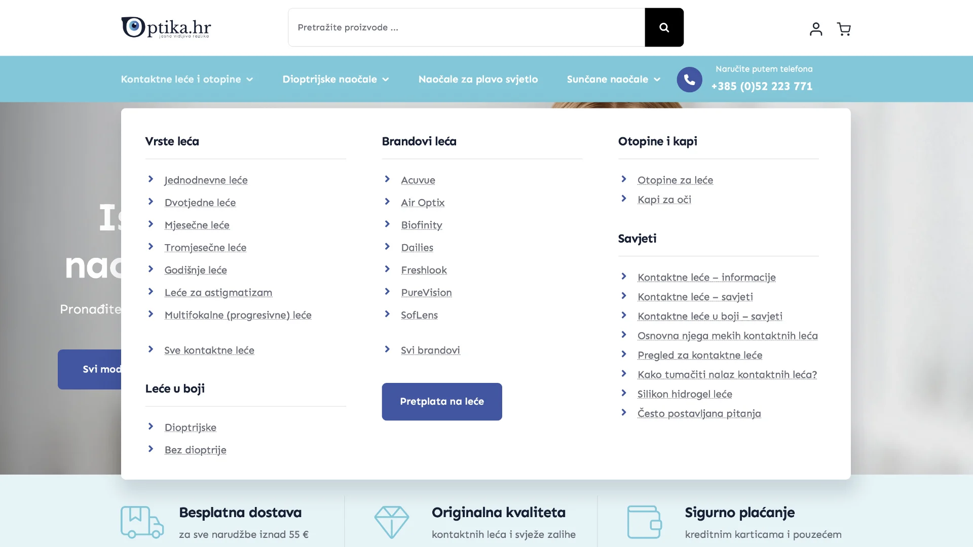 Optika.hr – SWA referenca Optika.hr - SWA referenca