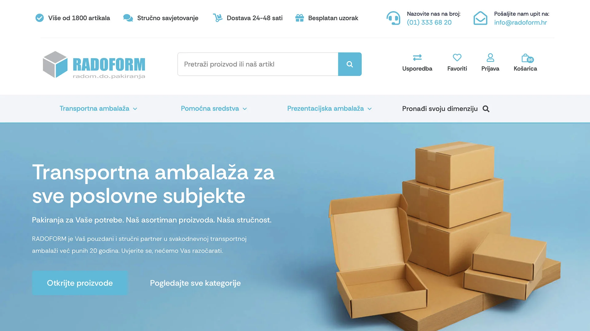 Radoform- SWA referenca Radoform- SWA referenca